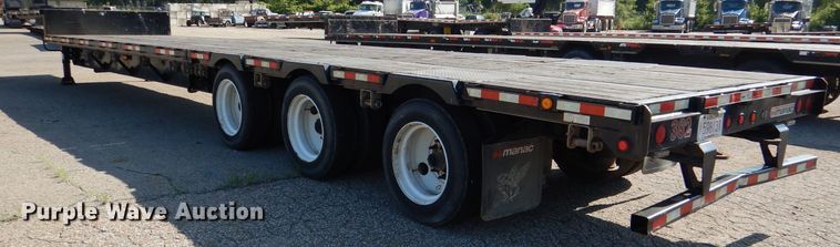 image for item DL8960 2013 Manac 14353A000  drop deck trailer
