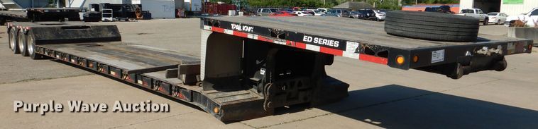 image for item DL8961 2013 Trail King TK70MED482  lowboy equipment trailer