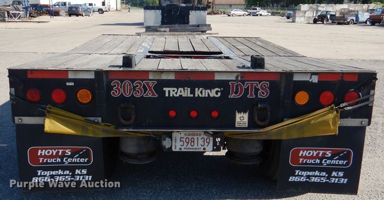 image for item DL8961 2013 Trail King TK70MED482  lowboy equipment trailer