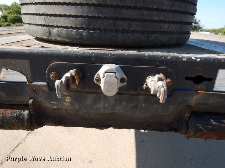 image for item DL8961 2013 Trail King TK70MED482  lowboy equipment trailer