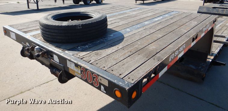 image for item DL8961 2013 Trail King TK70MED482  lowboy equipment trailer