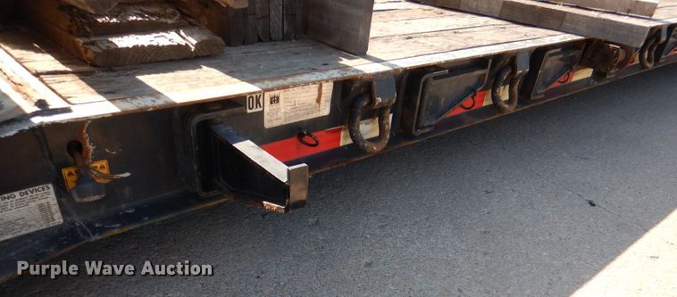 image for item DL8961 2013 Trail King TK70MED482  lowboy equipment trailer