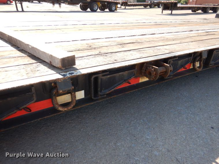 image for item DL8961 2013 Trail King TK70MED482  lowboy equipment trailer