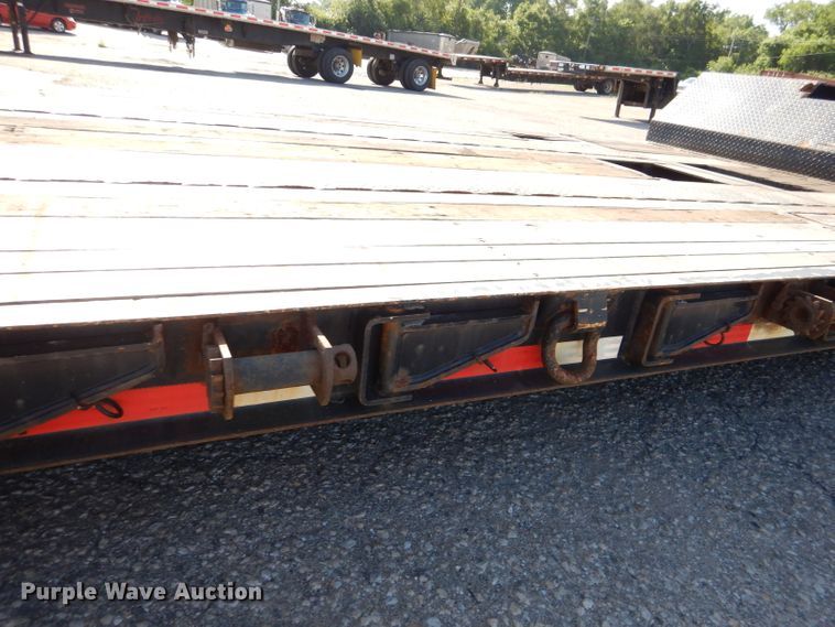 image for item DL8961 2013 Trail King TK70MED482  lowboy equipment trailer