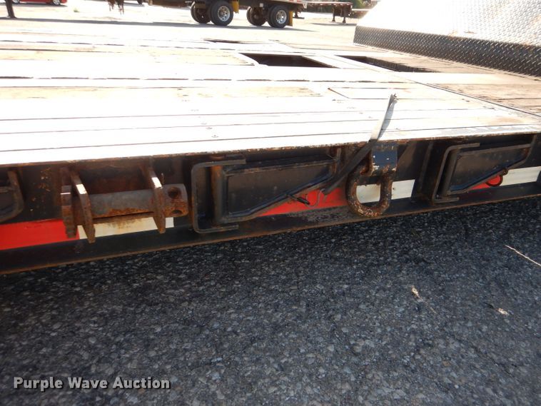 image for item DL8961 2013 Trail King TK70MED482  lowboy equipment trailer