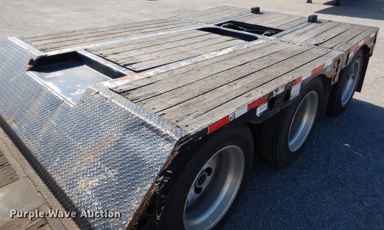 image for item DL8961 2013 Trail King TK70MED482  lowboy equipment trailer