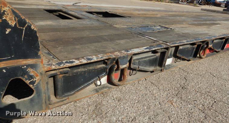 image for item DL8961 2013 Trail King TK70MED482  lowboy equipment trailer