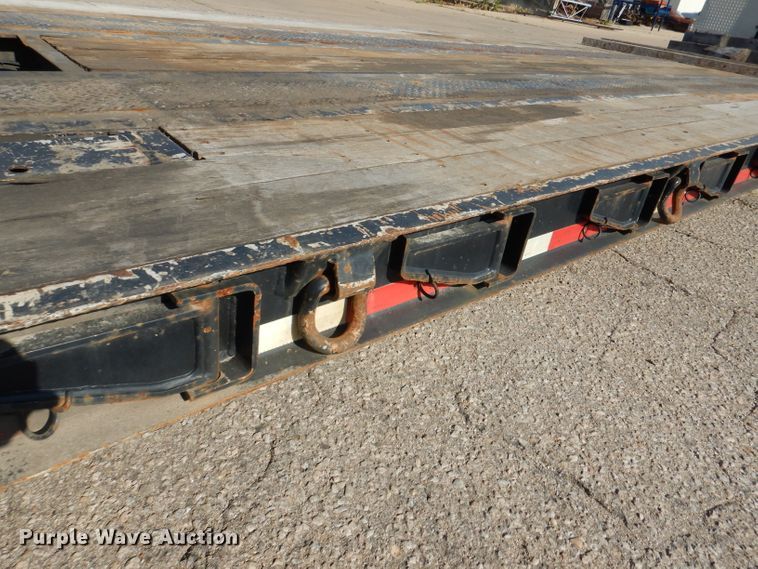 image for item DL8961 2013 Trail King TK70MED482  lowboy equipment trailer