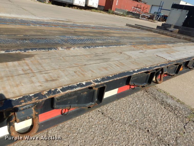 image for item DL8961 2013 Trail King TK70MED482  lowboy equipment trailer