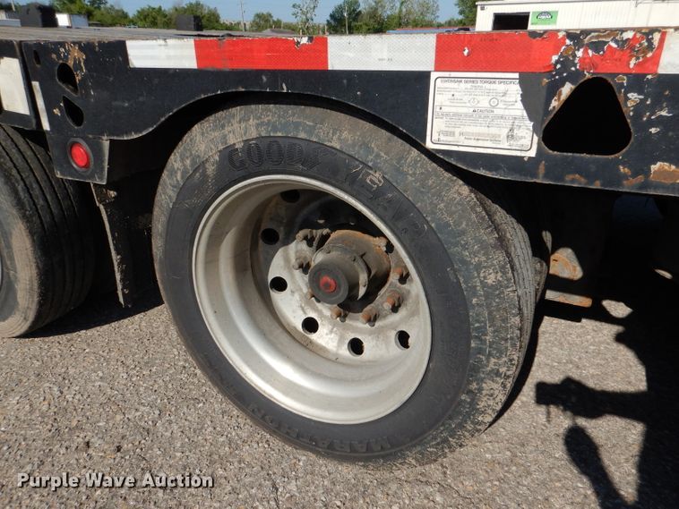 image for item DL8961 2013 Trail King TK70MED482  lowboy equipment trailer