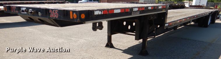 image for item DL8962 2014 Doonan 532DBC1DCDM  drop deck trailer