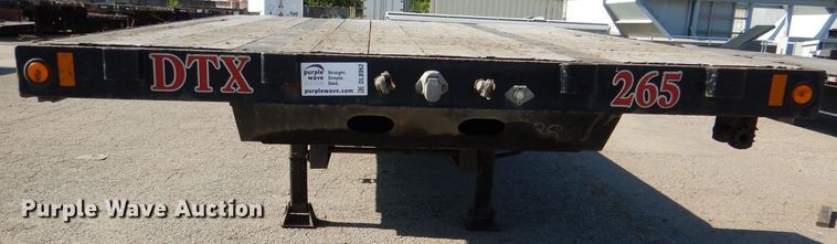 image for item DL8962 2014 Doonan 532DBC1DCDM  drop deck trailer