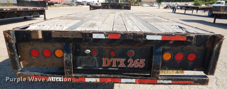 image for item DL8962 2014 Doonan 532DBC1DCDM  drop deck trailer