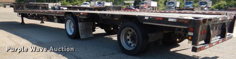 image for item DL8962 2014 Doonan 532DBC1DCDM  drop deck trailer