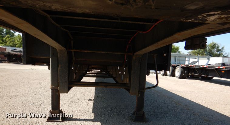 image for item DL8962 2014 Doonan 532DBC1DCDM  drop deck trailer