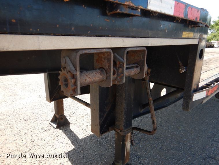 image for item DL8962 2014 Doonan 532DBC1DCDM  drop deck trailer