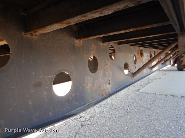 image for item DL8962 2014 Doonan 532DBC1DCDM  drop deck trailer