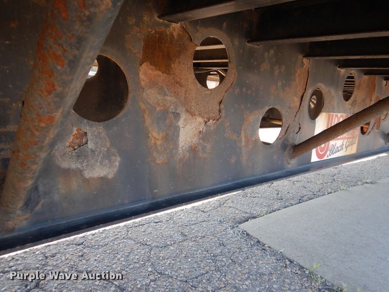 image for item DL8962 2014 Doonan 532DBC1DCDM  drop deck trailer