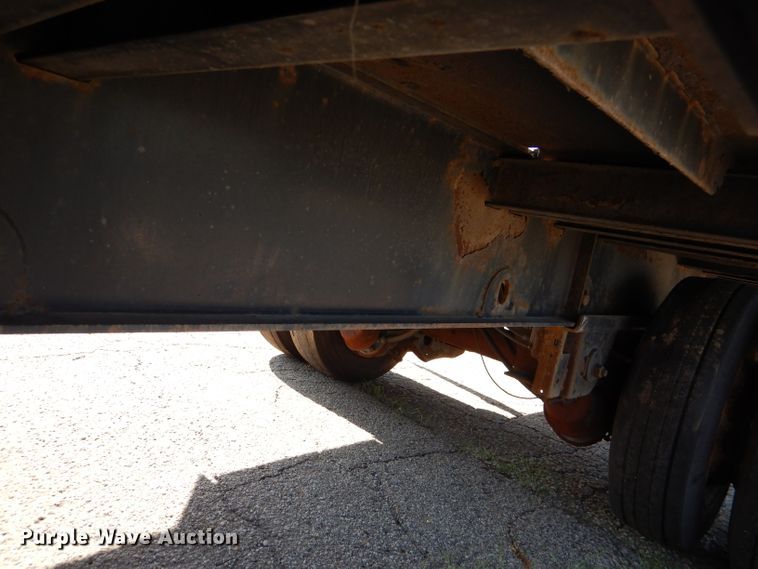 image for item DL8962 2014 Doonan 532DBC1DCDM  drop deck trailer