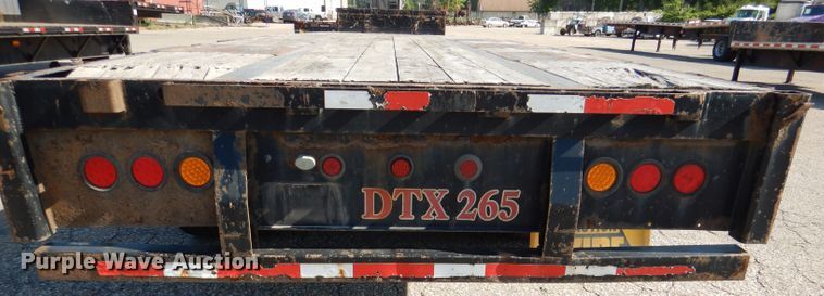 image for item DL8962 2014 Doonan 532DBC1DCDM  drop deck trailer