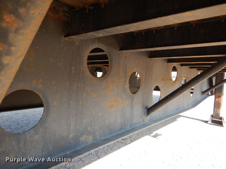 image for item DL8962 2014 Doonan 532DBC1DCDM  drop deck trailer