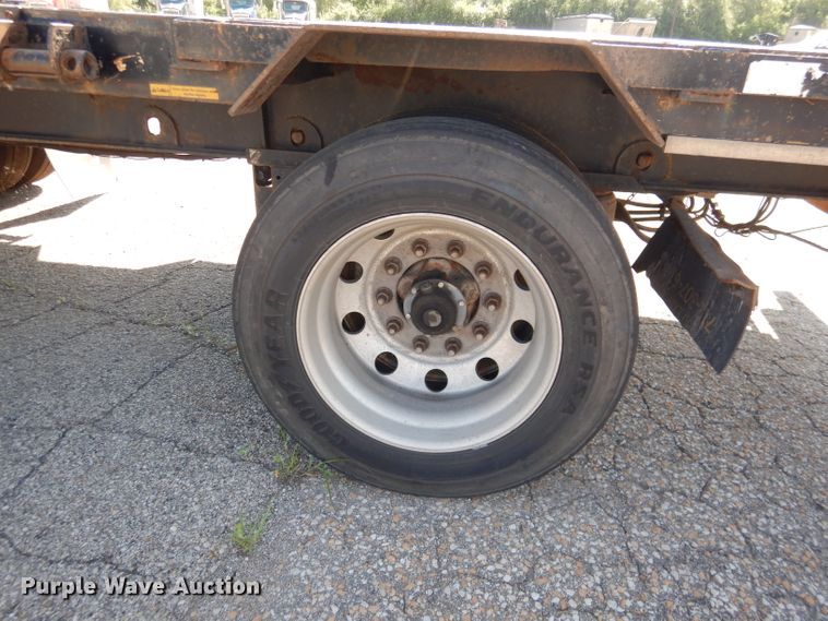 image for item DL8962 2014 Doonan 532DBC1DCDM  drop deck trailer