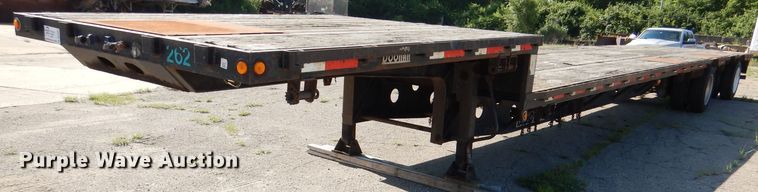 image for item DL8964 2005 Doonan 532DB16S1A  drop deck trailer
