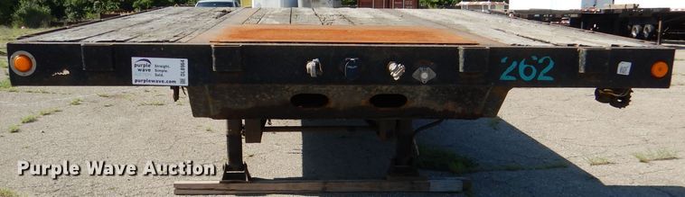 image for item DL8964 2005 Doonan 532DB16S1A  drop deck trailer