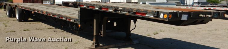image for item DL8964 2005 Doonan 532DB16S1A  drop deck trailer