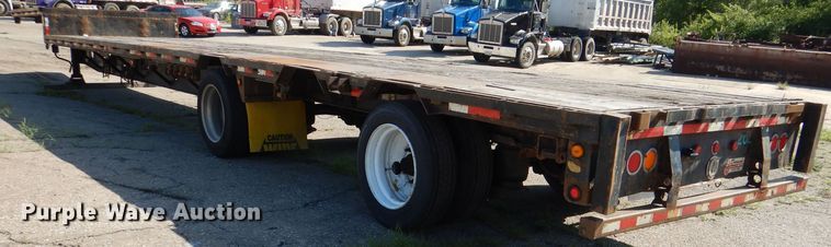 image for item DL8964 2005 Doonan 532DB16S1A  drop deck trailer