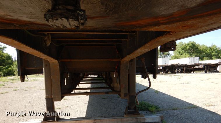 image for item DL8964 2005 Doonan 532DB16S1A  drop deck trailer