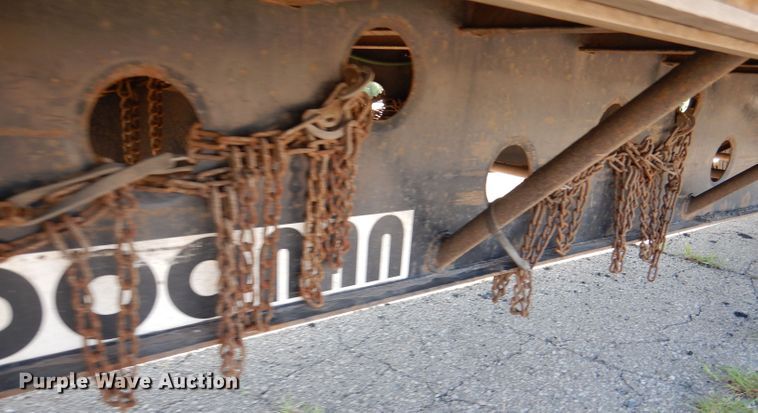 image for item DL8964 2005 Doonan 532DB16S1A  drop deck trailer