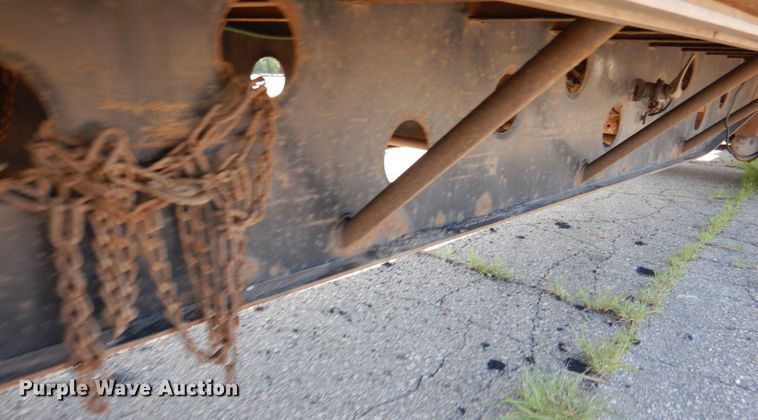 image for item DL8964 2005 Doonan 532DB16S1A  drop deck trailer