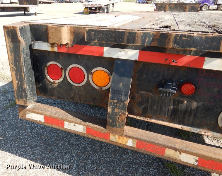 image for item DL8964 2005 Doonan 532DB16S1A  drop deck trailer