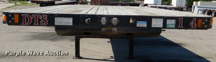 image for item DL8965 2016 Fontaine HCICF22RSA  flatbed  trailer