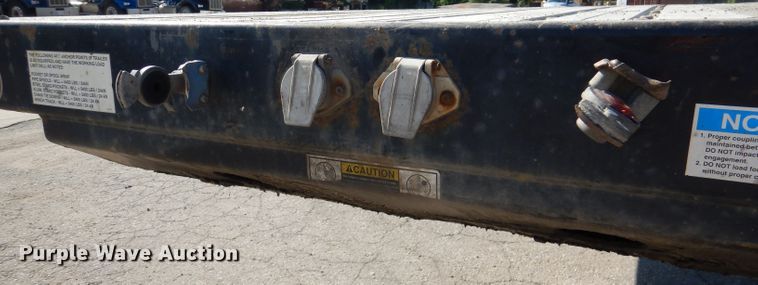 image for item DL8965 2016 Fontaine HCICF22RSA  flatbed  trailer