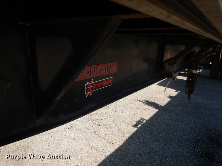 image for item DL8965 2016 Fontaine HCICF22RSA  flatbed  trailer