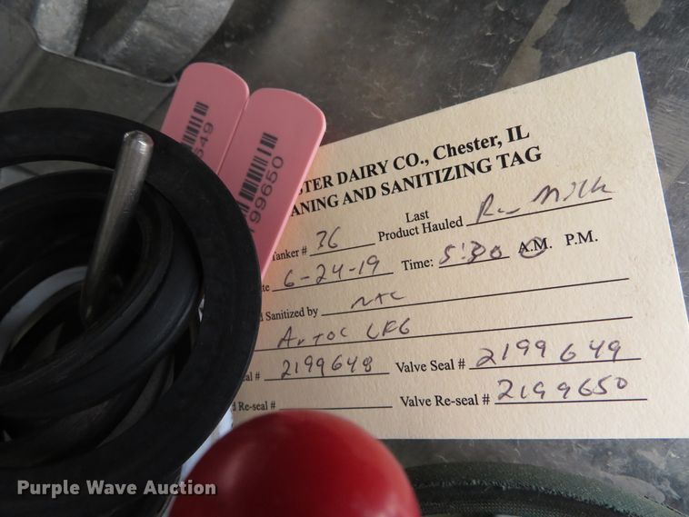 image for item DN5911 1981 Brenner T.P.U  tank trailer