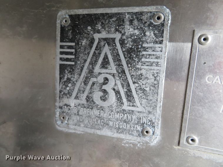 image for item DN5911 1981 Brenner T.P.U  tank trailer