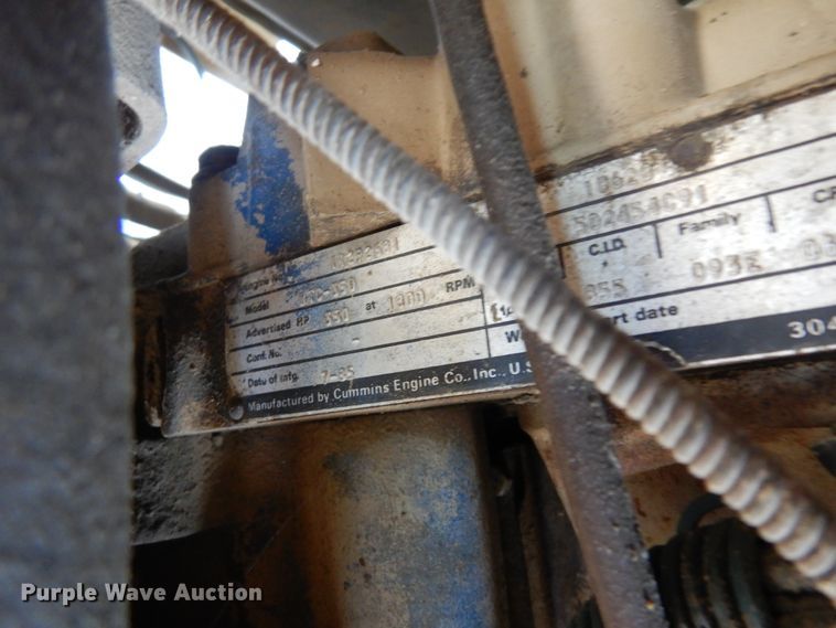 image for item ID9971 1986 International COF9670  semi truck