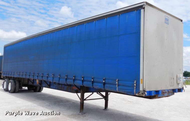 image for item IL9475 2005 Fontaine  side curtain trailer