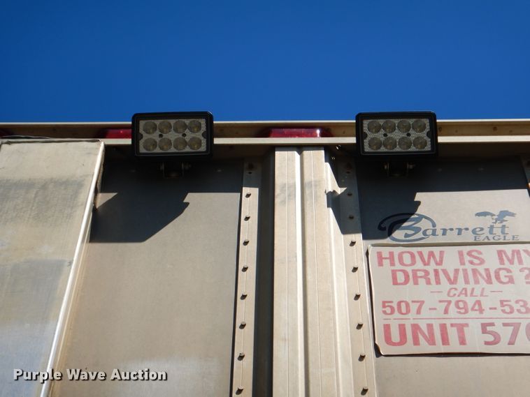 image for item IQ9536 2008 Barrett Eagle  livestock trailer