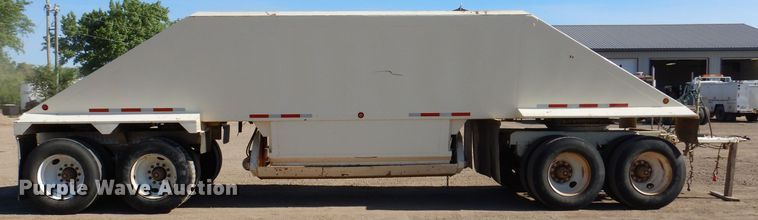 image for item IQ9553 1996 CPS SBD432  bottom dump trailer