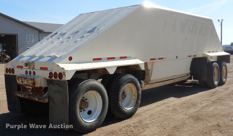 image for item IQ9553 1996 CPS SBD432  bottom dump trailer