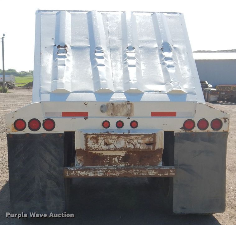 image for item IQ9553 1996 CPS SBD432  bottom dump trailer