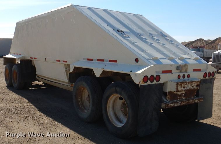 image for item IQ9553 1996 CPS SBD432  bottom dump trailer