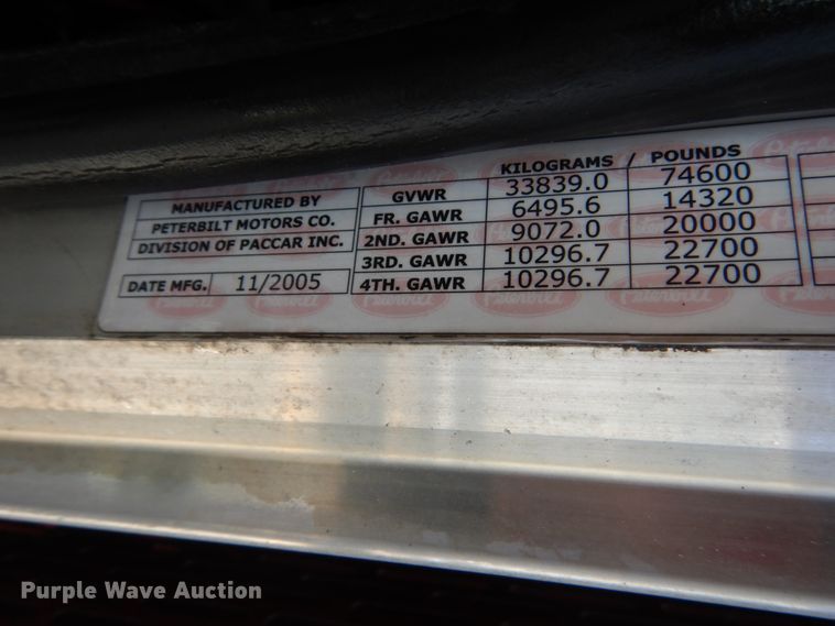 image for item IT9106 2006 Peterbilt 379  semi truck