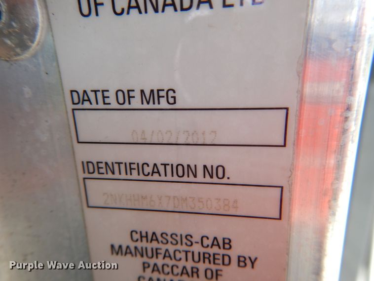 image for item IY9536 2013 Kenworth T270  flatbed truck