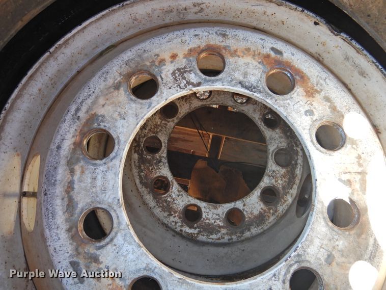 image for item JX9940 (3) 295/75R22.5 tires and wheels