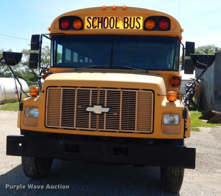 image for item DI6661 1996 Chevrolet Blue Bird  school bus